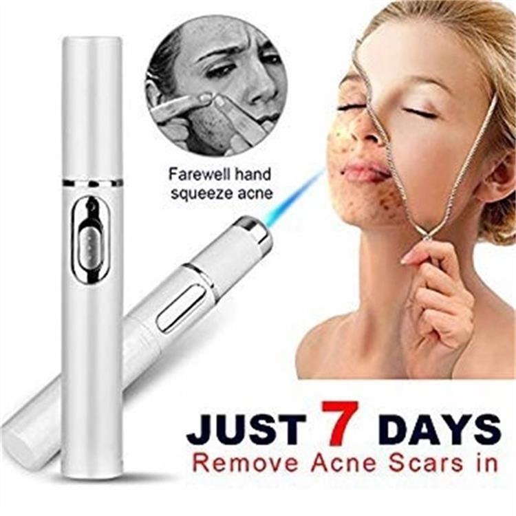 Blue Light Therapy Acne Laser Pen - Soft Scar & Wrinkle Removal Treatment Device